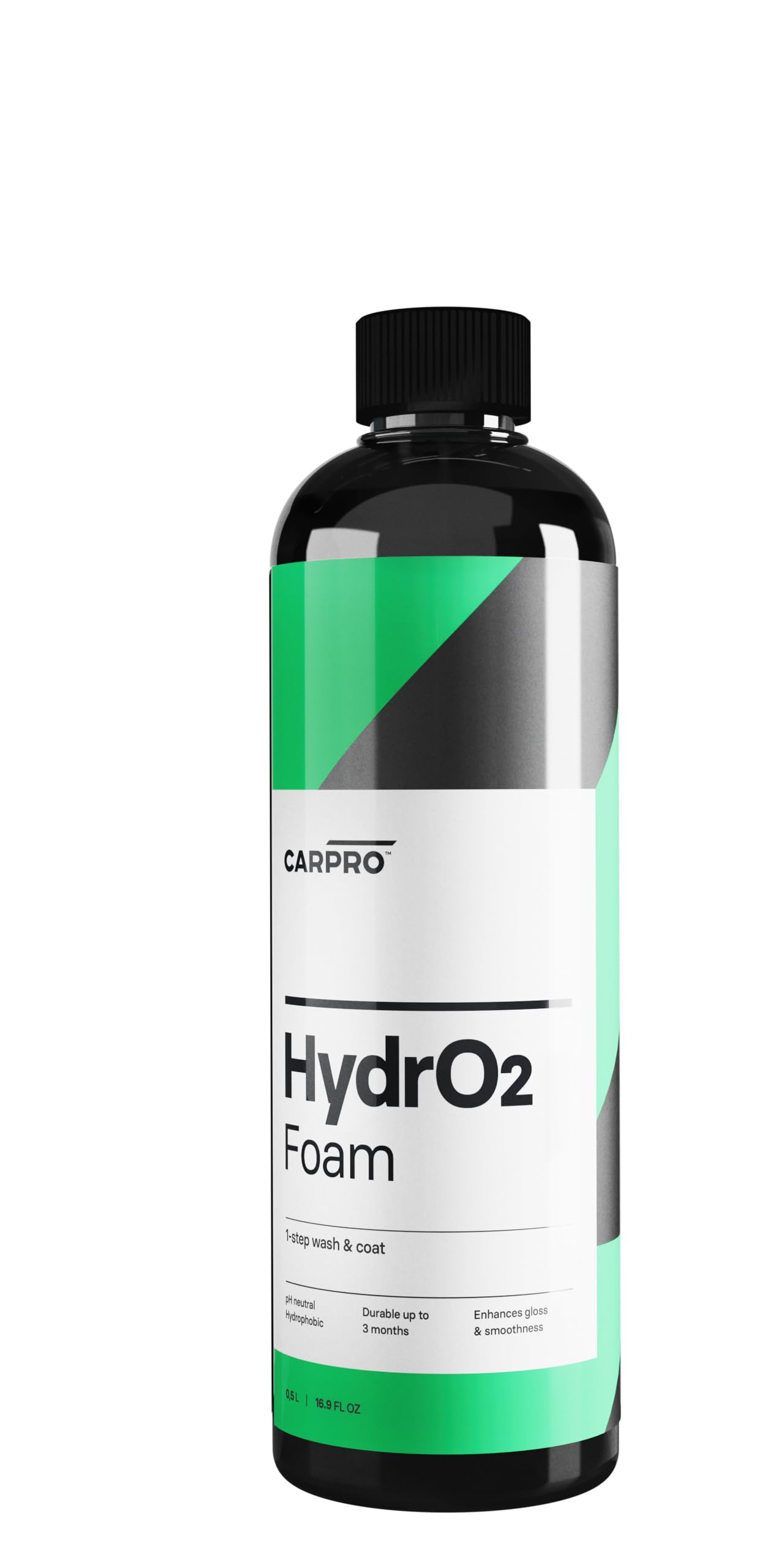 CARPRO HydrO2 foam bottle demonstrates easy application and even coverage.