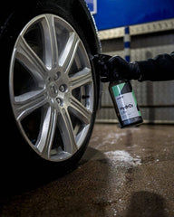 CARPRO HydrO2 Lite on a body panel shows even coverage and gloss potential.