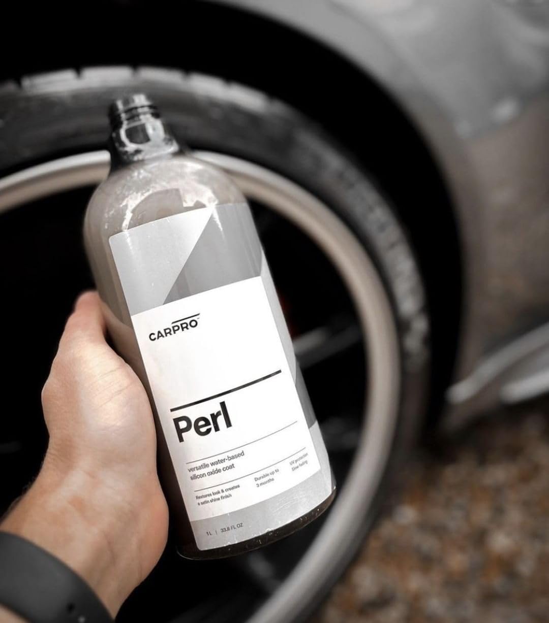 CARPRO PERL engine-plastic protection highlights UV resilience without damage.