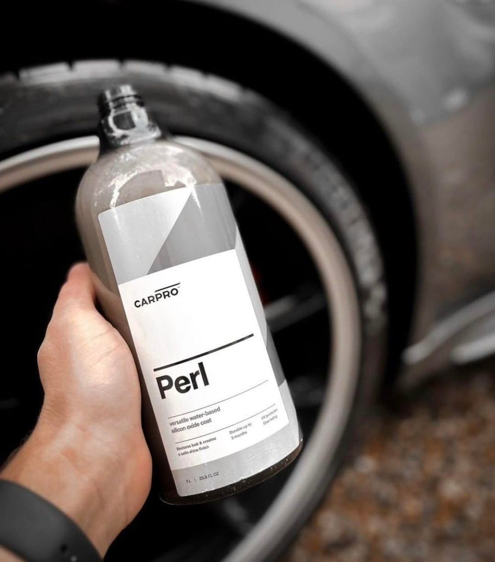 CARPRO PERL engine-plastic protection highlights UV resilience without damage.