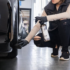 CARPRO PERL applied to rubber trim for improved resilience and color