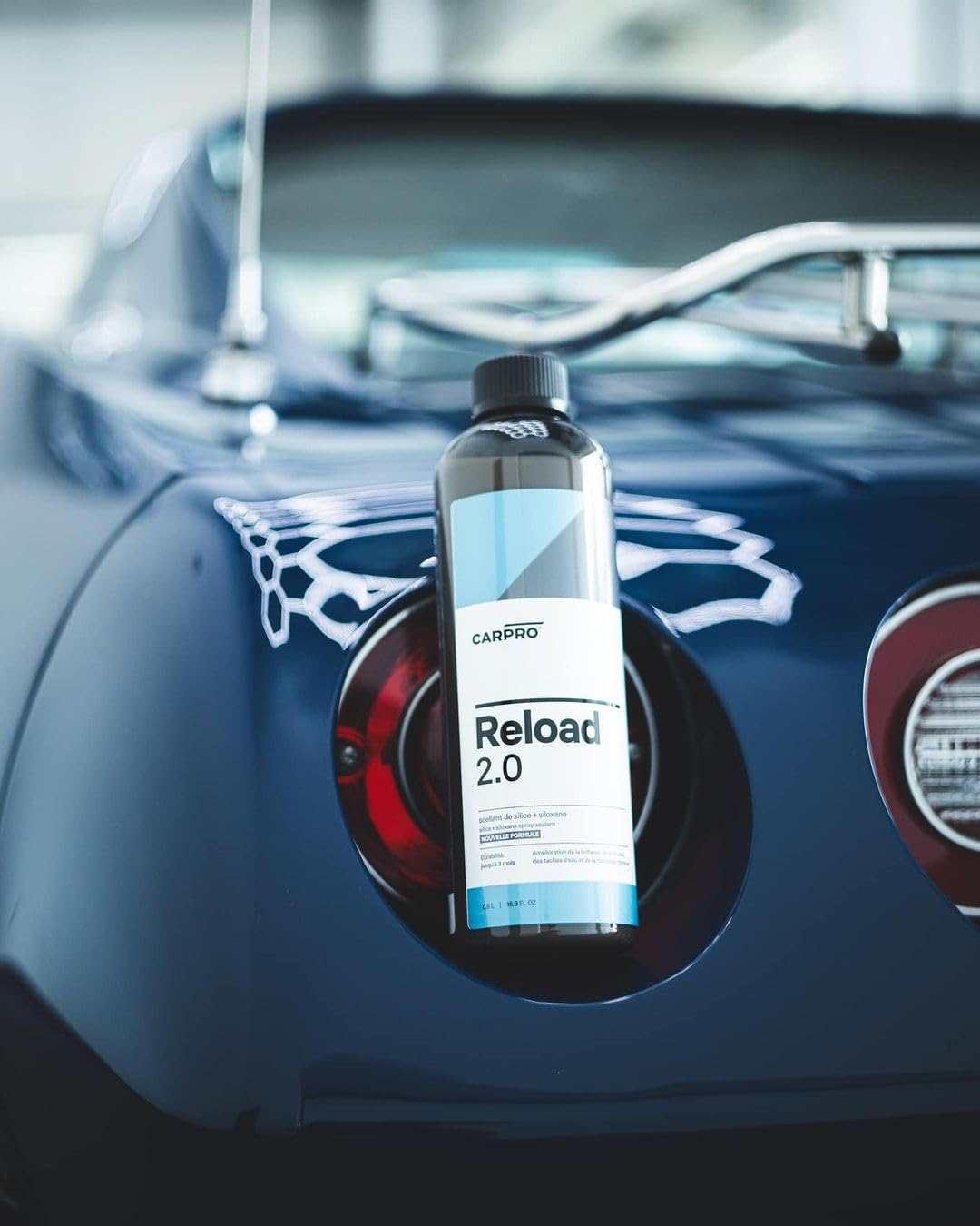 Panel being wiped with microfiber using Reload 2.0