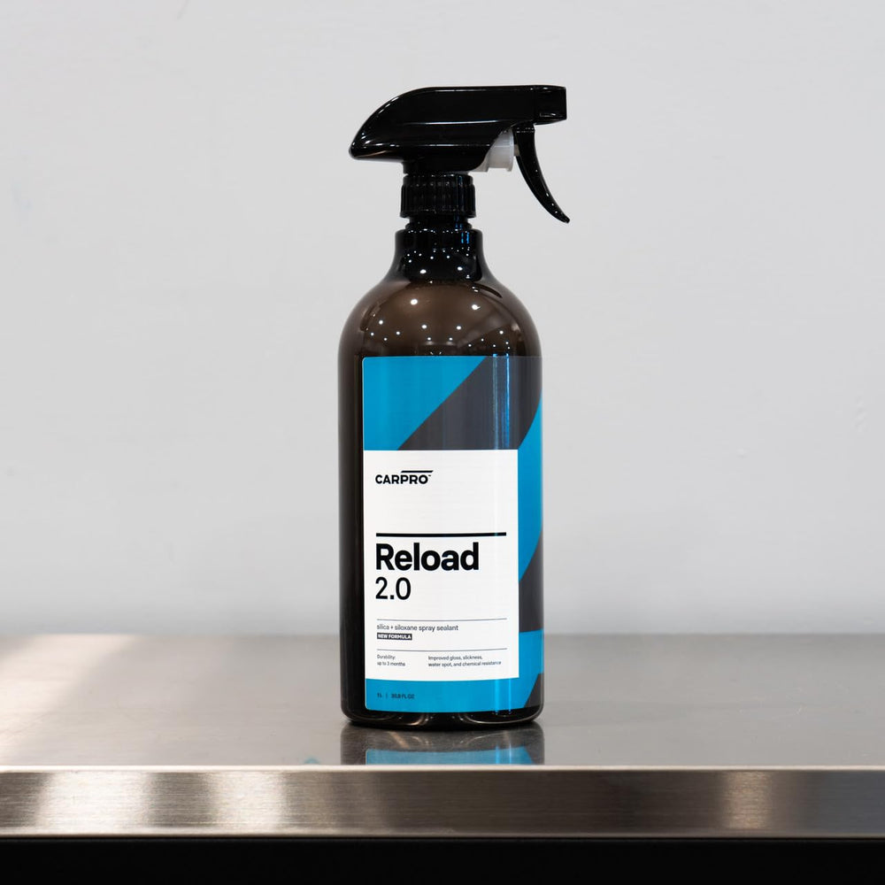 CARPRO Reload 2.0 repellency visual on dirt and grime