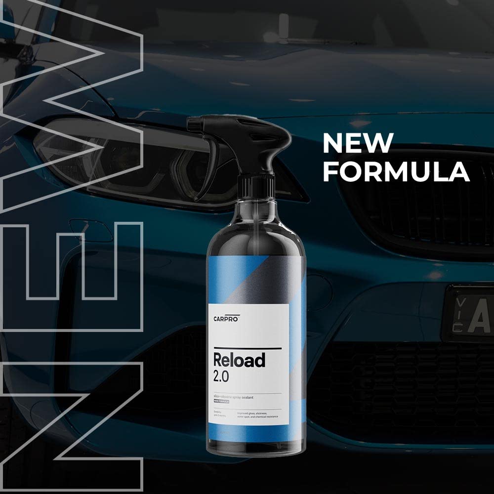 CARPRO Reload 2.0 demonstrates glass-like sheen on treated surface