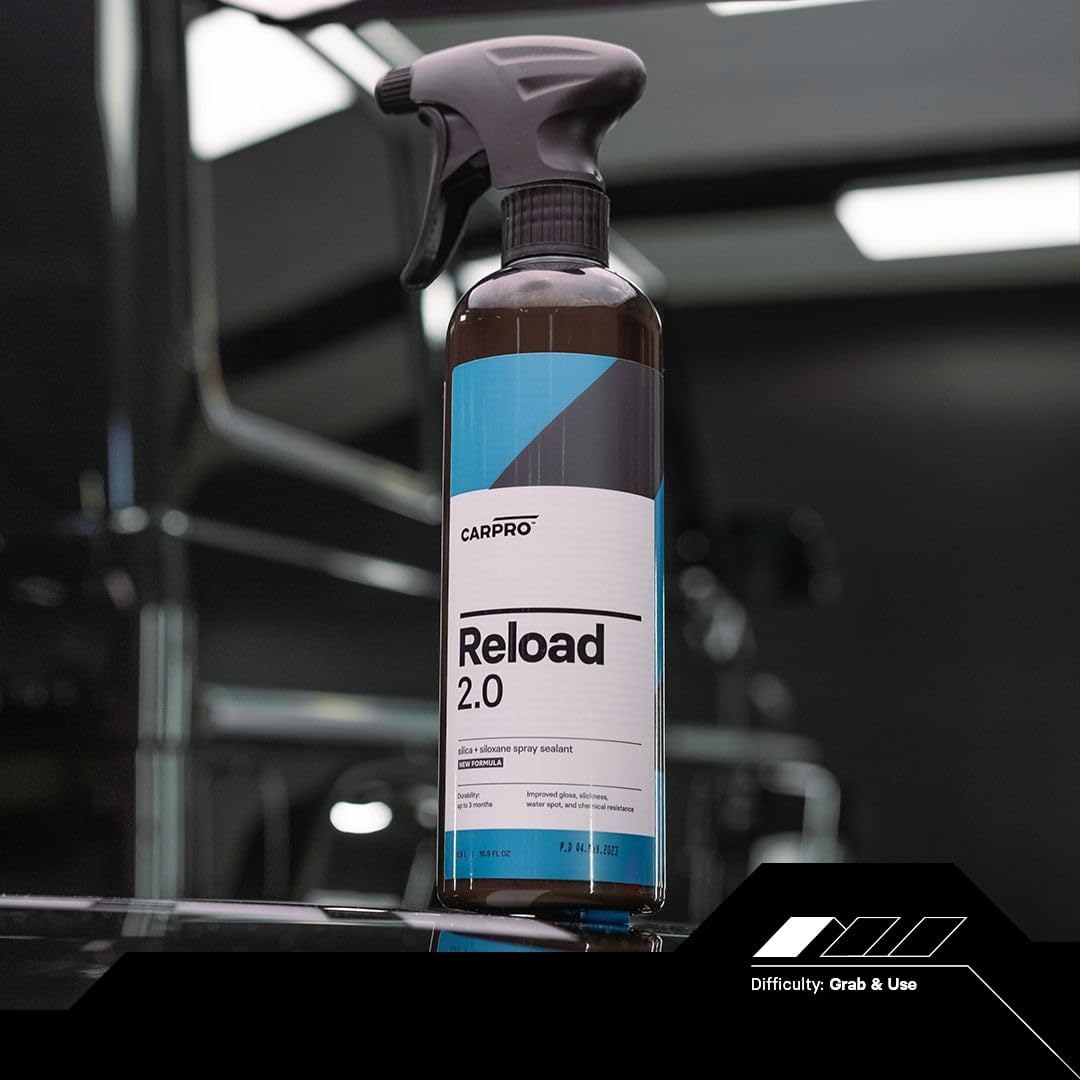 Shiny painted surface after CARPRO Reload 2.0 treatment