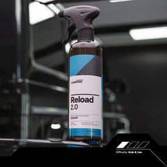 Shiny painted surface after CARPRO Reload 2.0 treatment