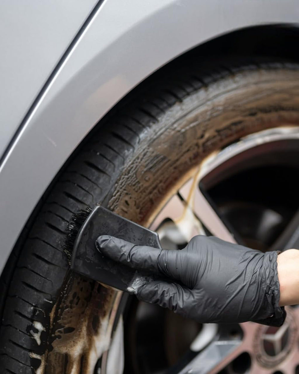 CARPRO ReTyre foam-control enables precise cleaning action