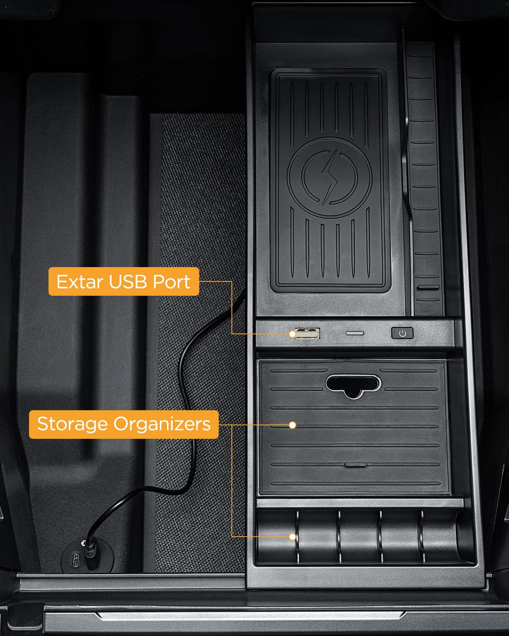 Durable ABS+PC construction with smart cooling for safety
