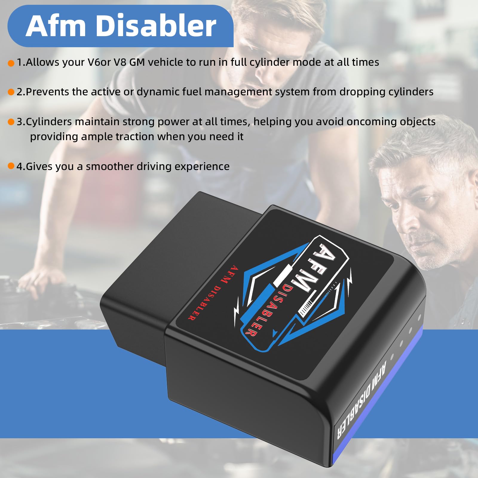 Safety guide and unplug guidance for Carropecas Afm Disabler.