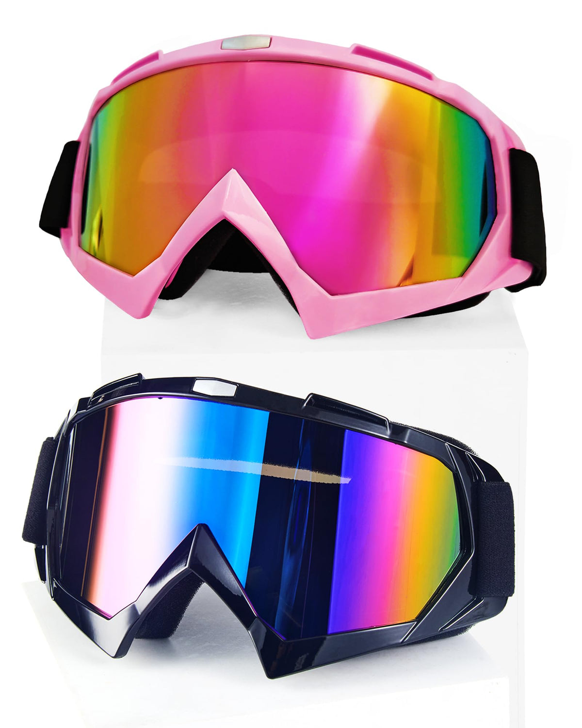 Carsories ATV goggles dustproof design for clear visibility on dusty trails.