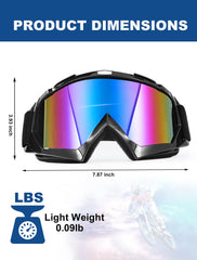 Carsories goggles ventilation system close-up improves fog-free visibility on muddy trails.