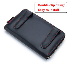 Carstuus universal-fit car tissue holder clips securely to visor, backseat, or door