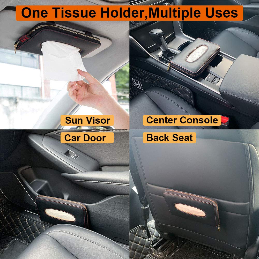 Cartisen car visor napkin holder blends practicality with a sleek look.