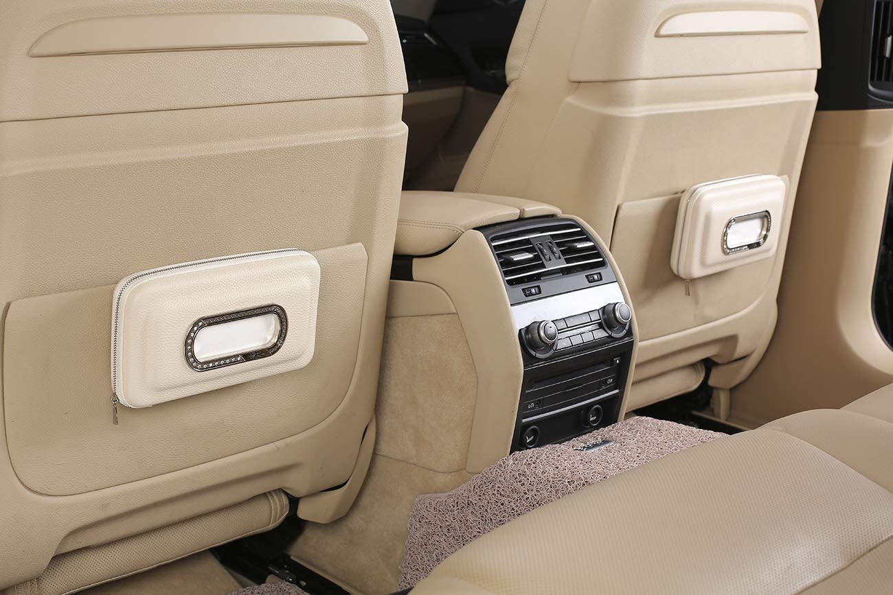 Cartisen zipper-closure tissue holder beige secures towels stylishly.