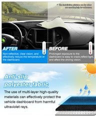 CARTIST glare-reducing cover improves night driving visibility