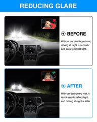 CARTIST dash cover features a non-slip back to stay in place on the Grand Cherokee dash.