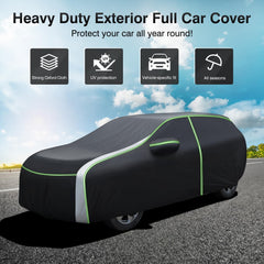 Cartist waterproof Oxford fabric Tahoe cover shields paint from rain and sun.