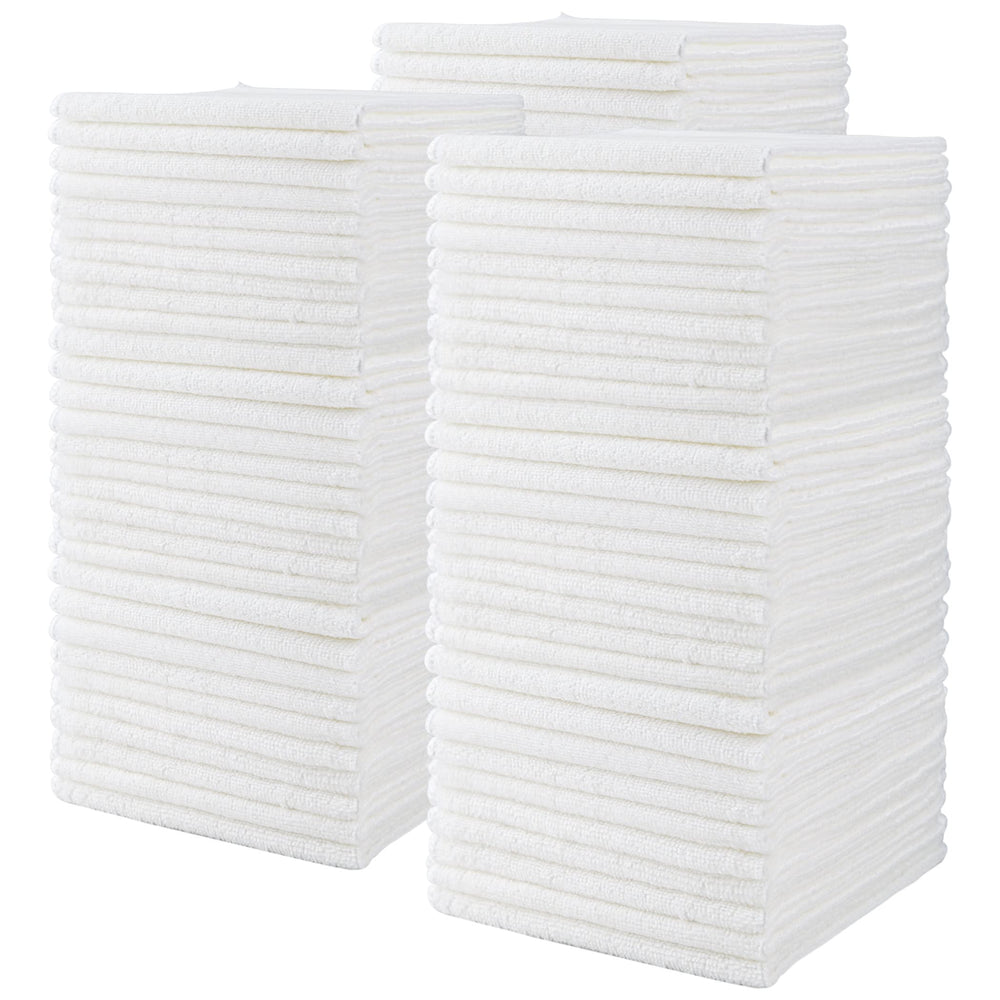 Cartman 14x14 inch microfiber cloths provide ultra-soft, lint-free cleaning.