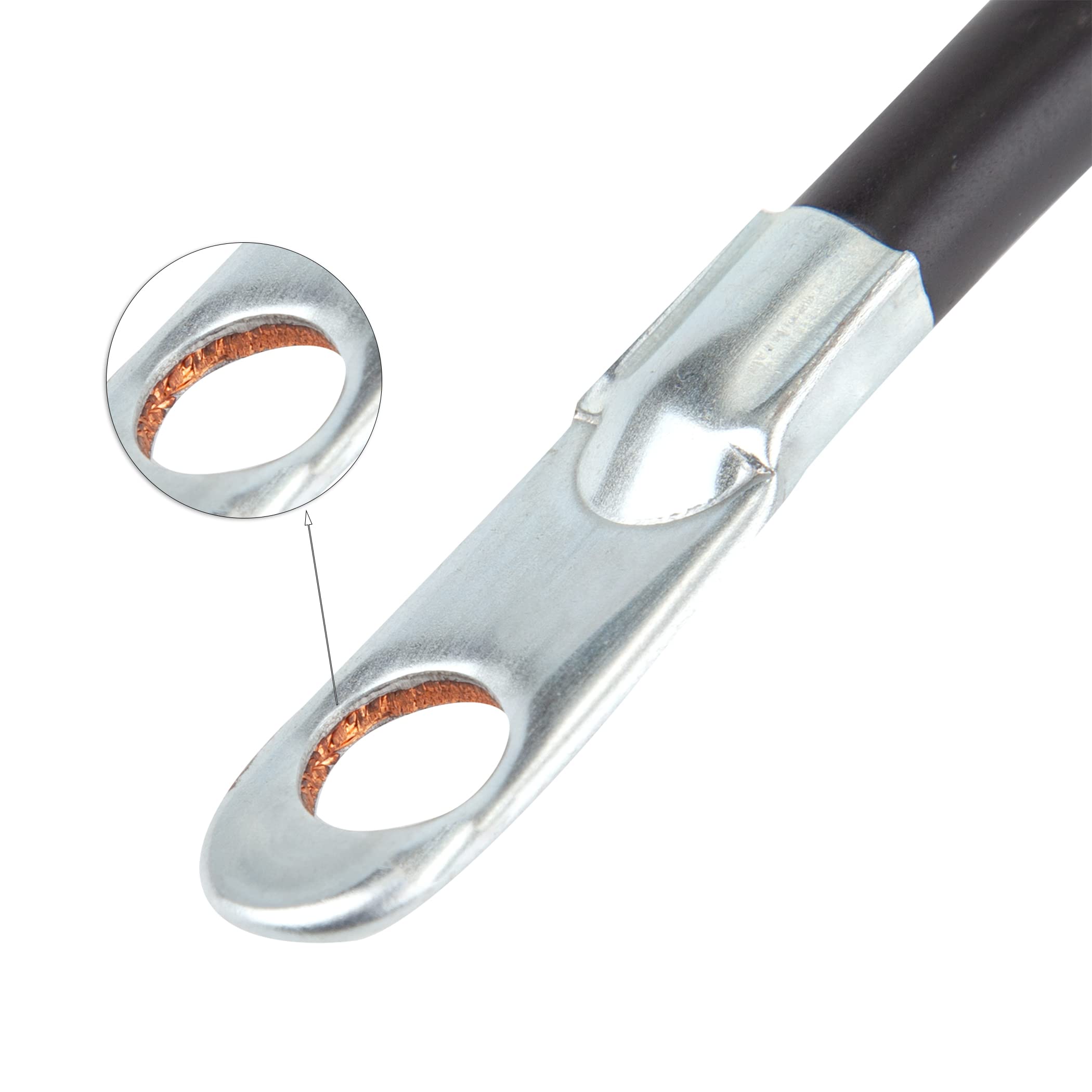 Cartman zinc-plated copper lugs help resist corrosion over time.