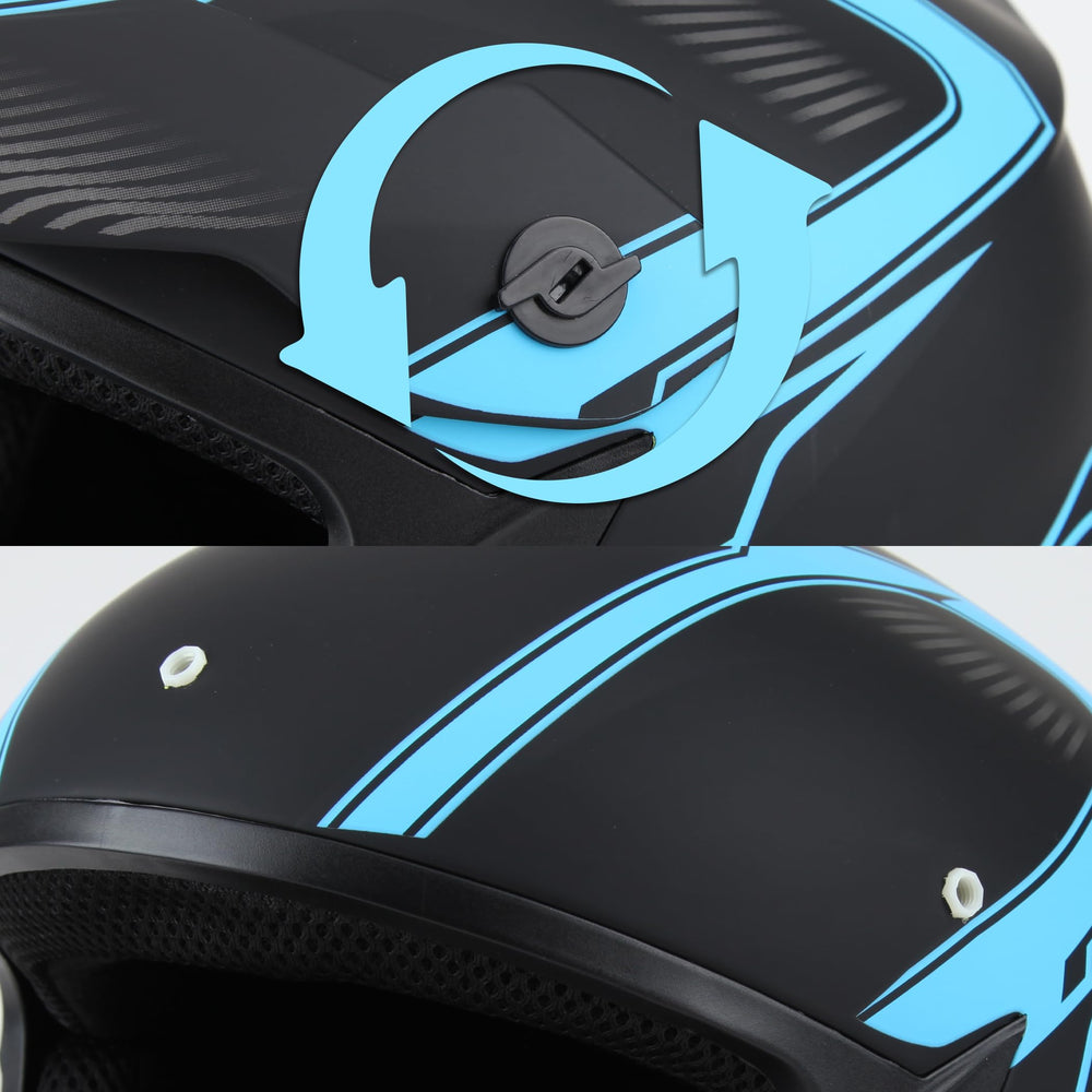 DOT-certified CARTMAN dirt bike helmet confirms compliance with standards