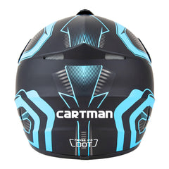 CARTMAN dirt bike helmet side profile showing streamlined design