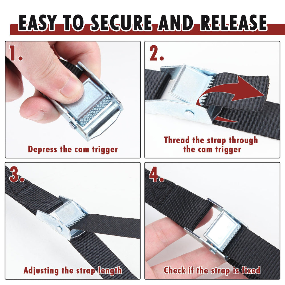 Cartman general-use tie-down without hooks for versatile cargo securing.