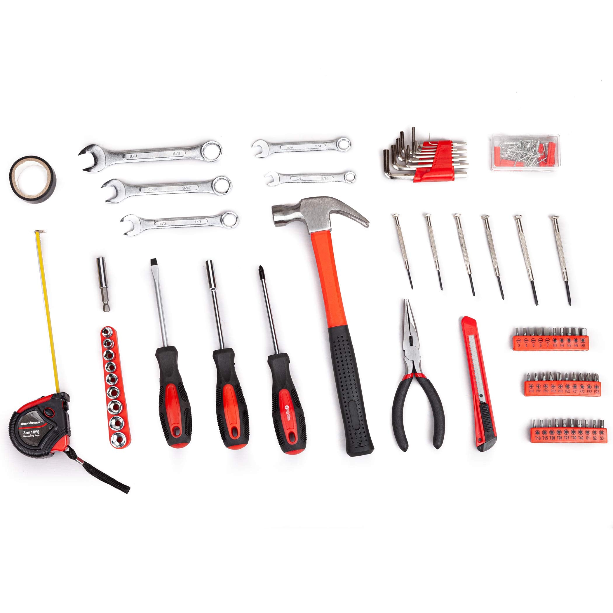 Cartman screwdriver kit closeup demonstrates versatile tightening options.