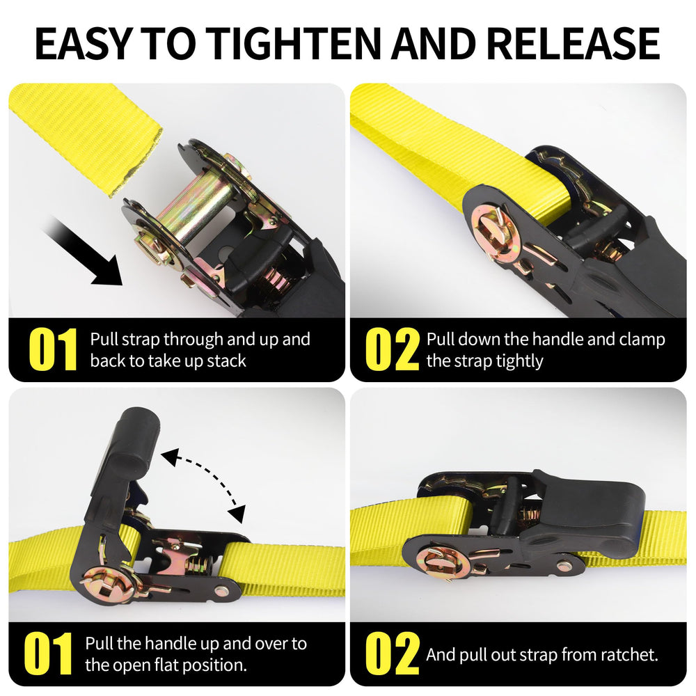 Cartman stainless spring-loaded release protects against accidental opening.