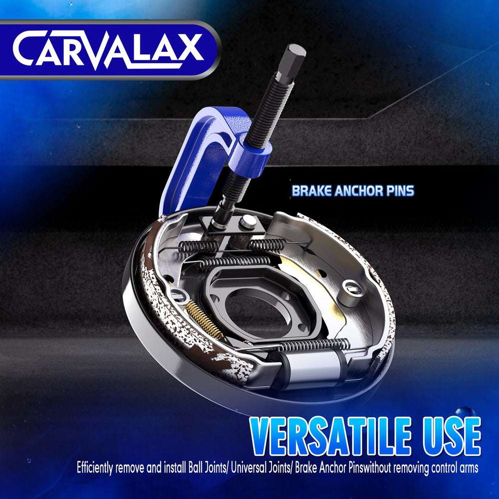 CARVALAX ball joint press kit cups ensure smooth alignment during removal.