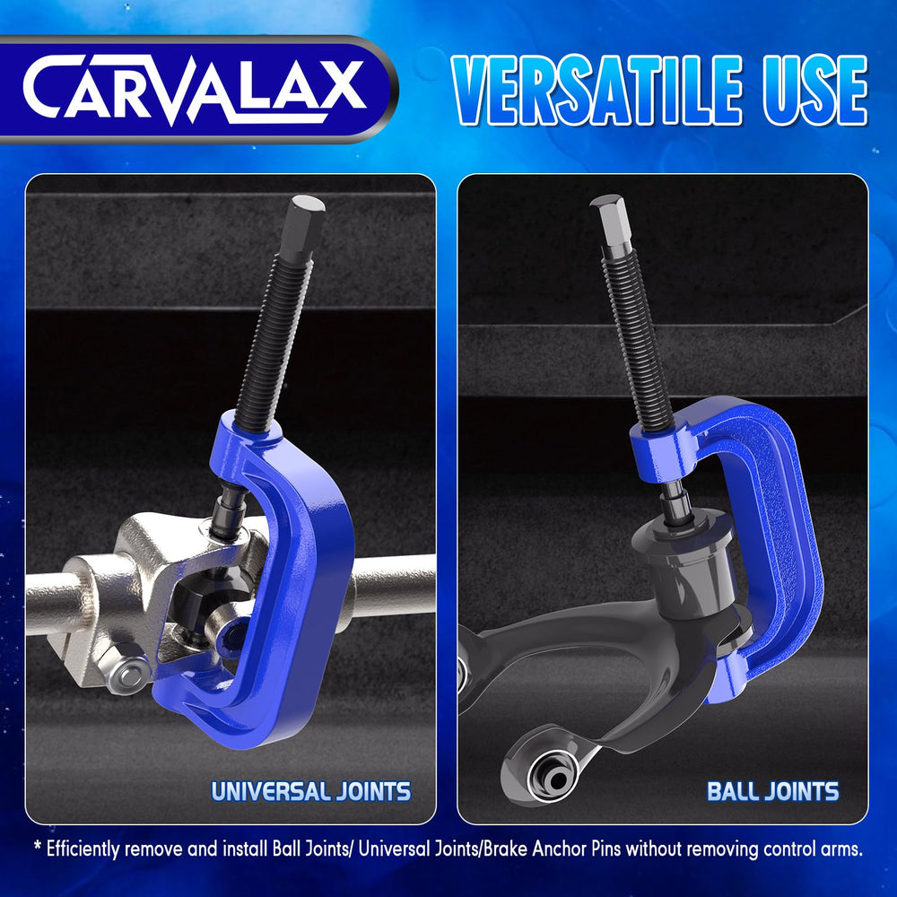 CARVALAX ball joint press kit pressure screw delivers controlled, strong force.