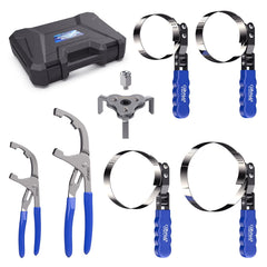 CARVALAX swivel wrenches in action for tight oil filters.