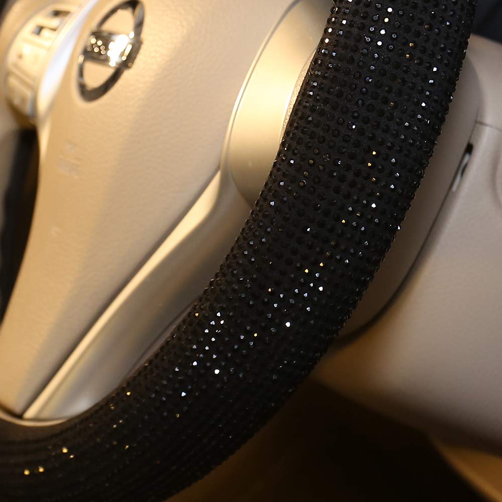 Carwales black diamond embellishment elevates cabin aesthetics without overpowering the dashboard.