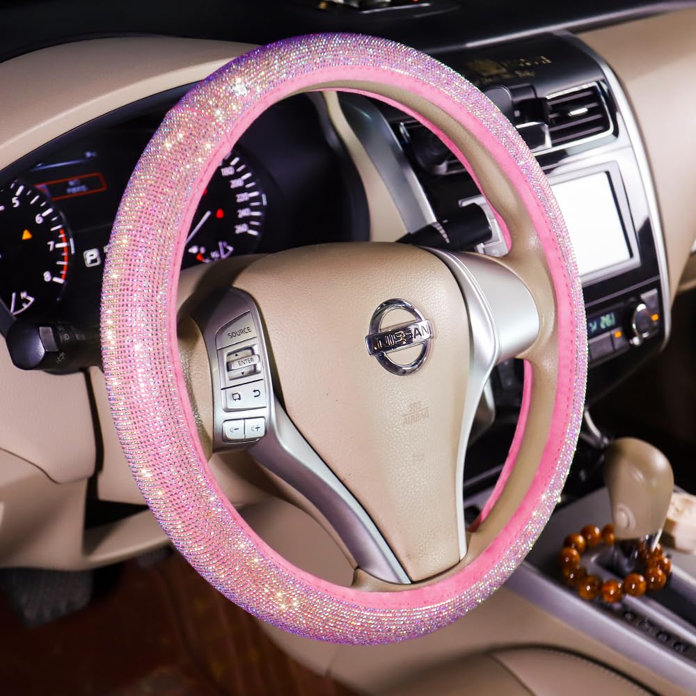 Carwales crystal rhinestone detail adds eye-catching sparkle and premium vibe.