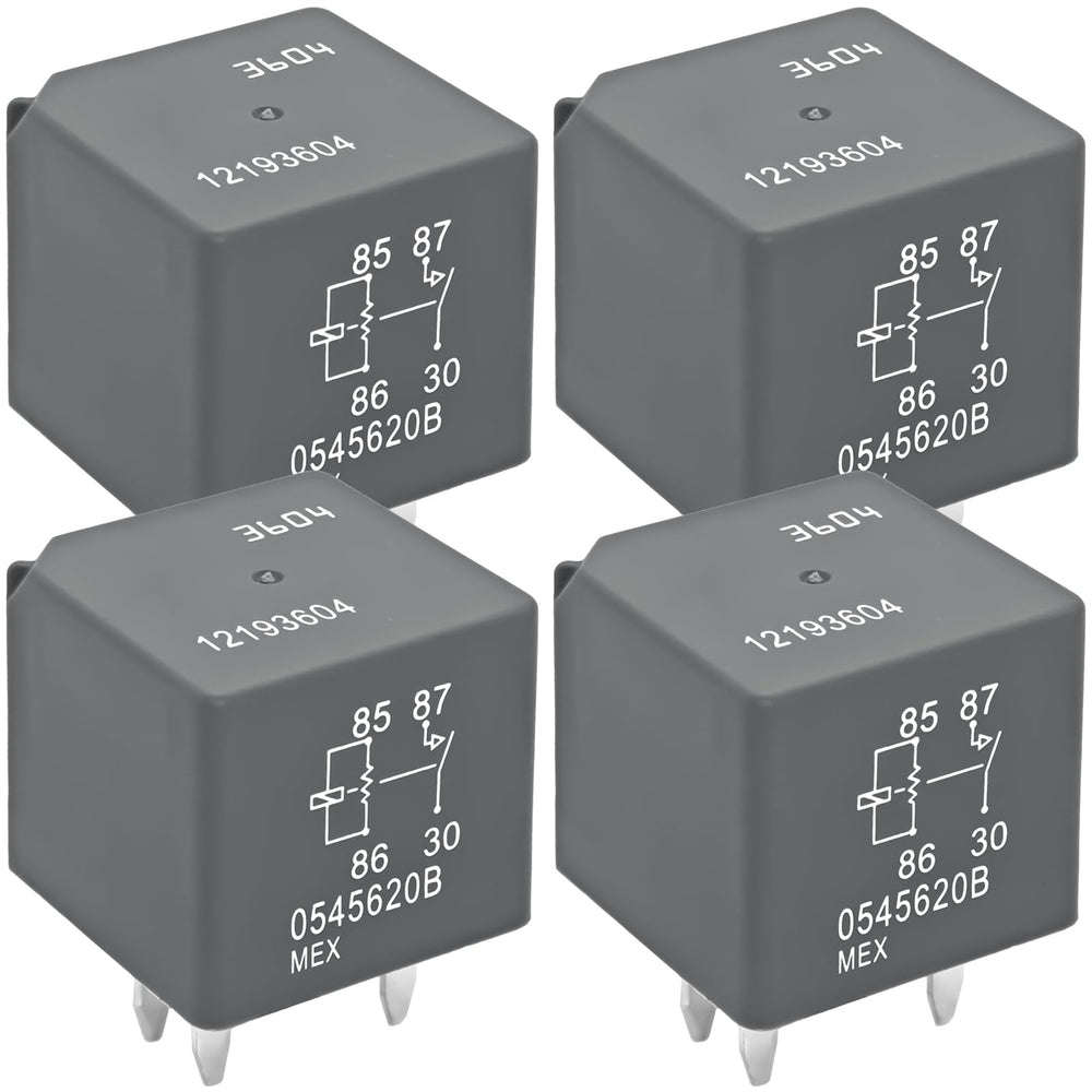 Casalytics relay 12193604 pack four ready for automotive replacement
