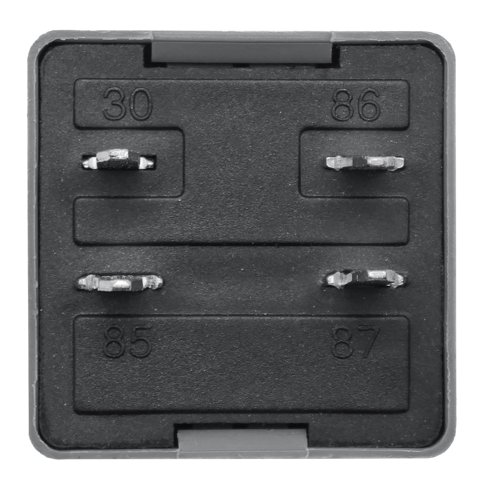 Casalytics relay 12V 30A label highlights electrical specs