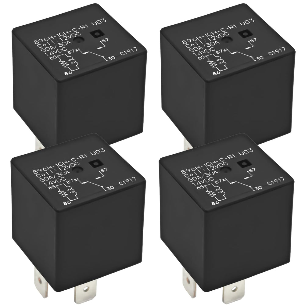 Casalytics 896H-1CH-C-R1-U03 front view shows plug-in 12VDC SPDT relay for dual-circuit control.