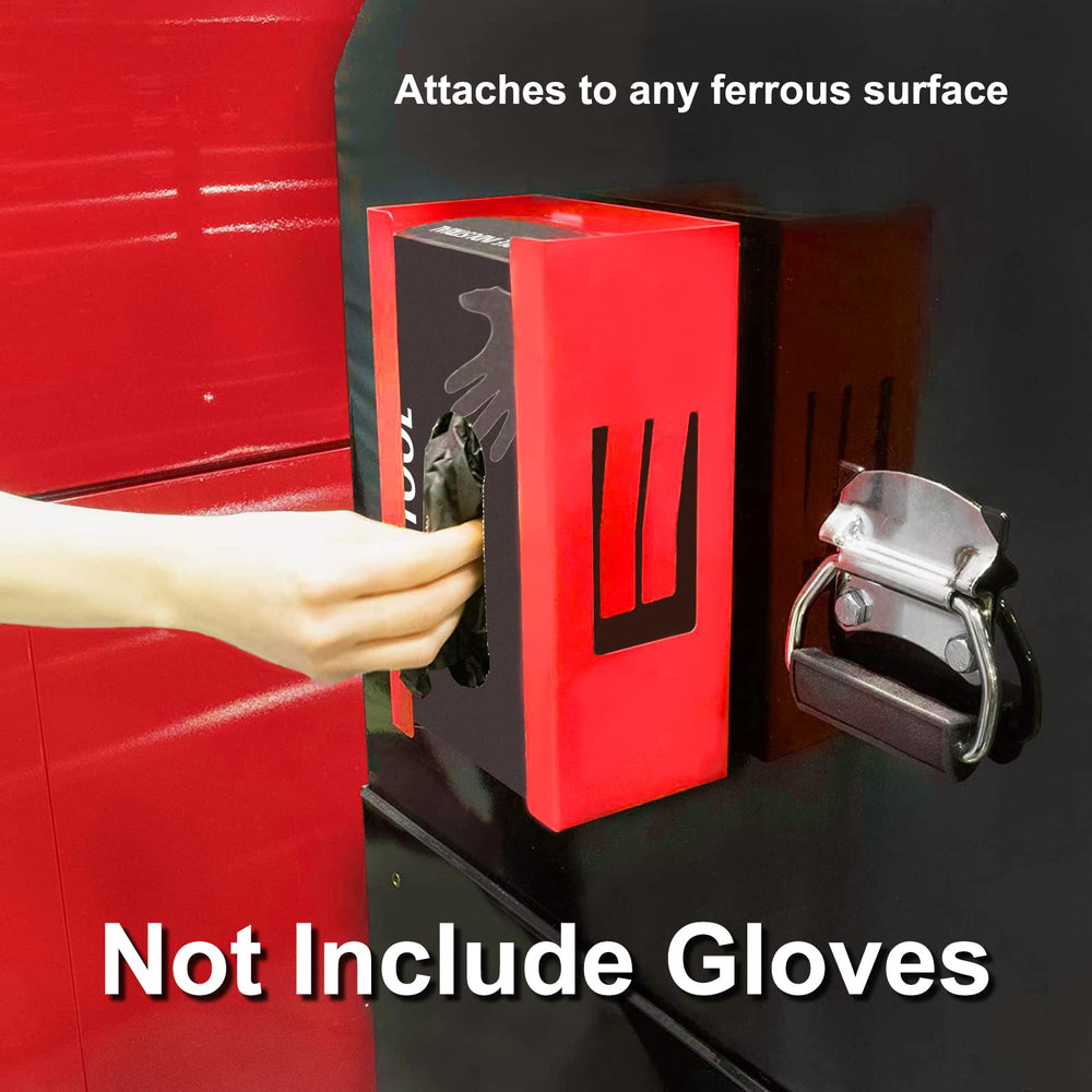 CASOMAN four-magnet attachment securely grips ferrous surfaces for flexible placement