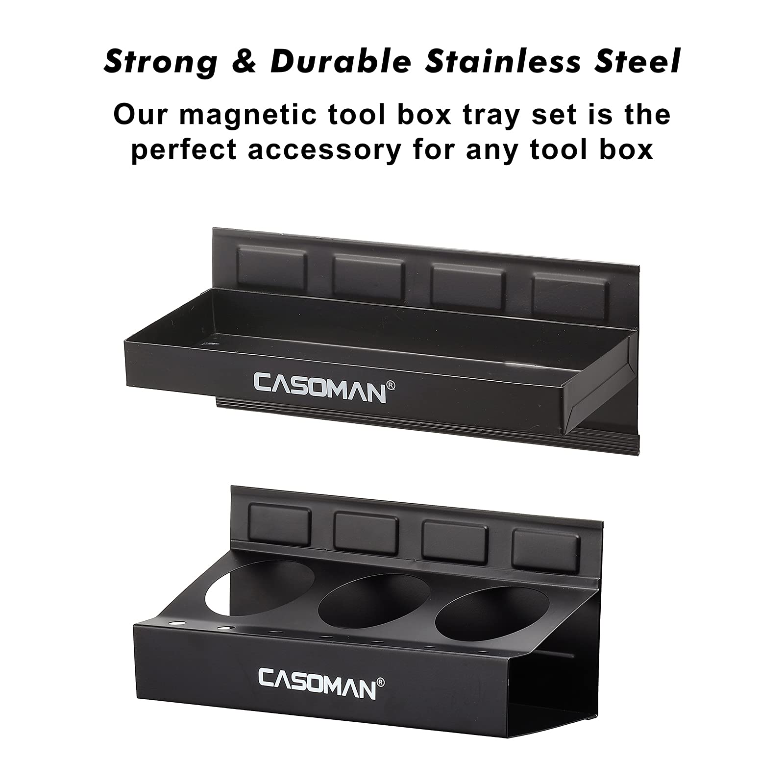 Casoman spray can holder with seven screwdriver holes organization
