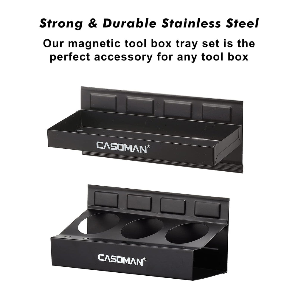 Casoman spray can holder with seven screwdriver holes organization