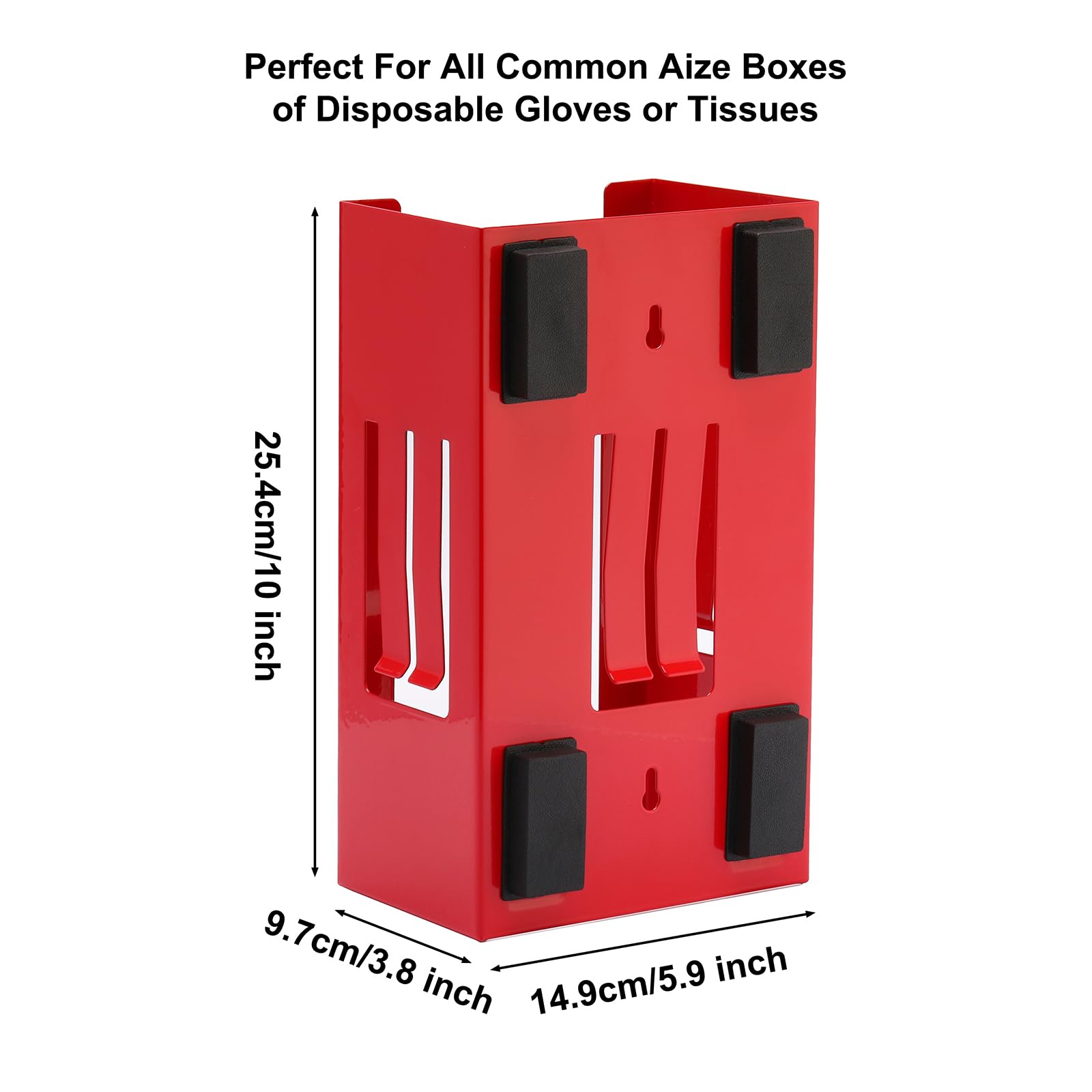 CASOMAN steel red-coated dispenser adds durability and visibility in busy spaces