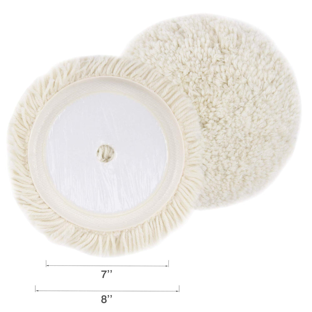 CASOMAN Velcro-backed discs enable fast pad swapping.