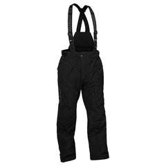 Castle X Men's Fuel G8 Pant black front view, rugged waterproof fabric for outdoor adventures.
