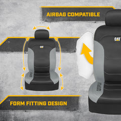 CAT Caterpillar MeshFlex seat cover honeycomb trim enhances airflow.
