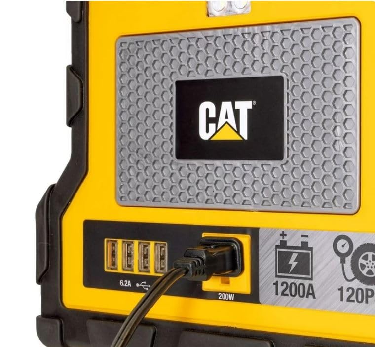 CAT CJ1000DXT LED worklight supports low-light roadside tasks.
