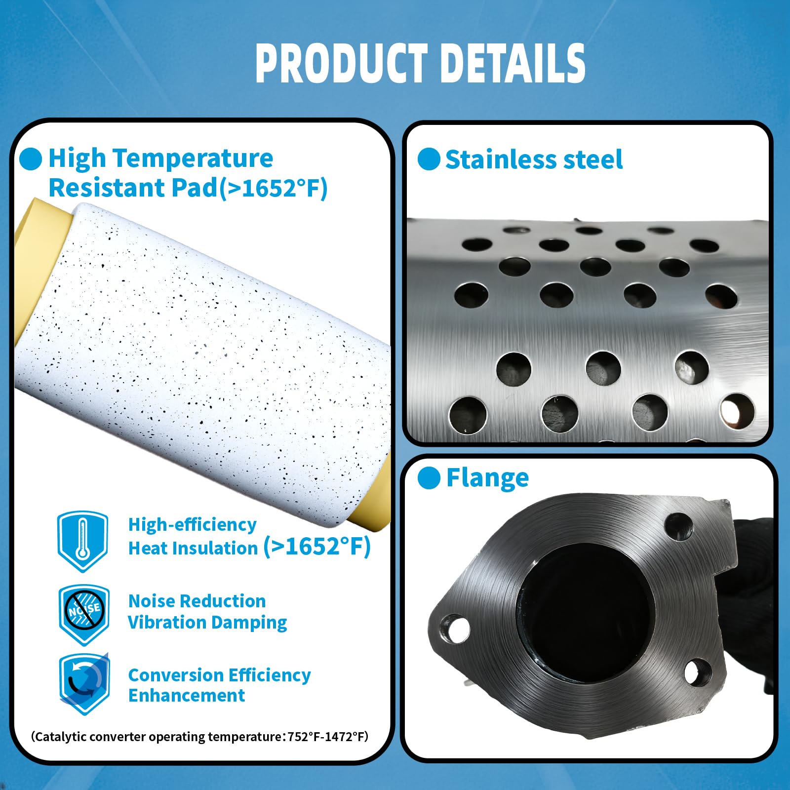 CAT CLEAN catalytic converter TL 2009-2014 3.5L V6 with direct bolt-on compatibility.