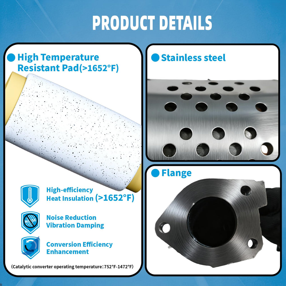 CAT CLEAN catalytic converter TL 2009-2014 3.5L V6 with direct bolt-on compatibility.