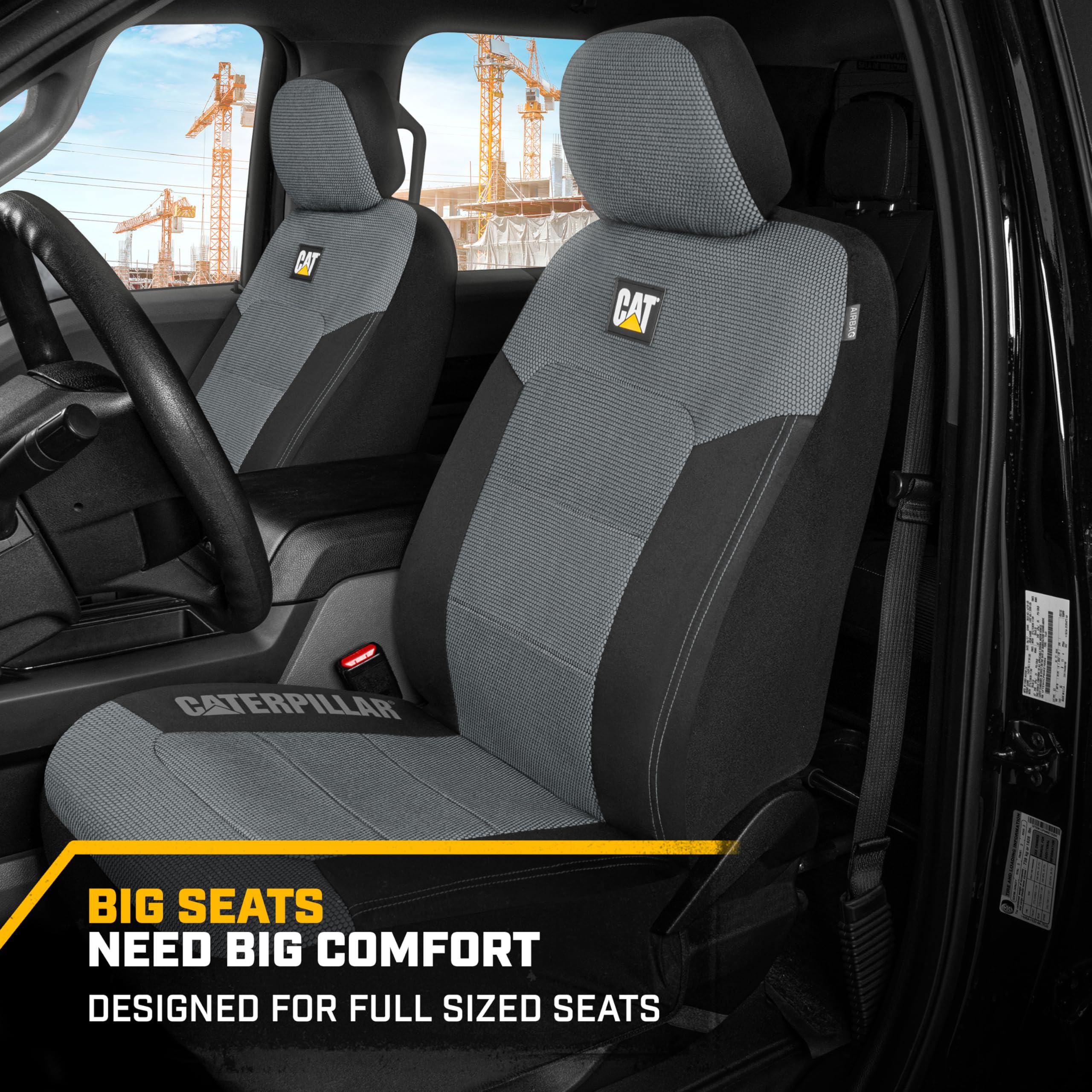 Cat MeshFlex two-tone design updates your interior with style.