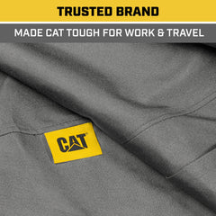 CAT tough Oxford gray seat cover for Ford F-Series trucks.