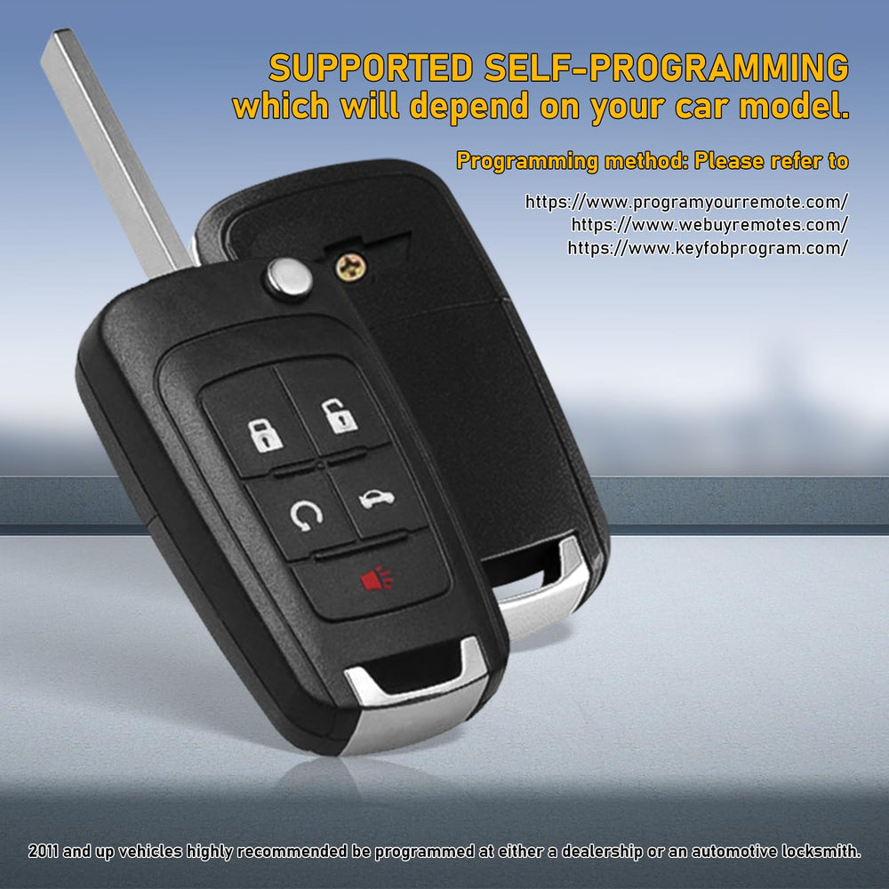CAUORMOTE backup key fob ideal for lost or damaged unit