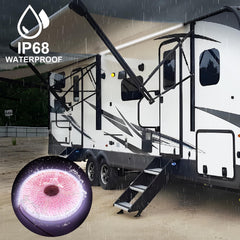 CCBASEBALL cuttable LED strip adapts to RV awning length